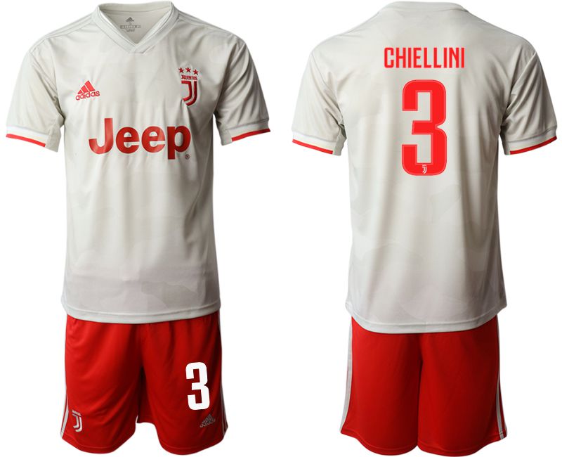Men 2019-2020 club Juventus FC hoaway #3 white Soccer Jerseys